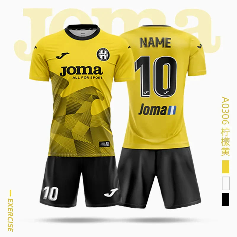 Homer Kids' Short-Sleeved Soccer Jersey & Shorts Set