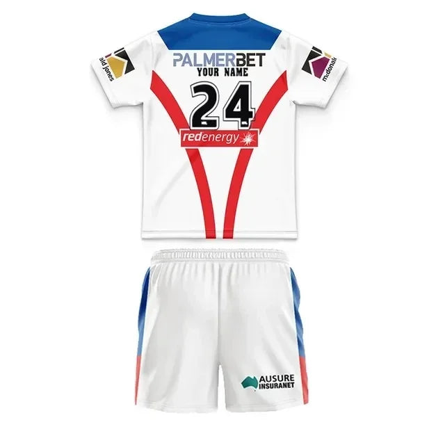 Panthers/Bulldogs Kids Custom Rugby Training Jersey Size 16-26