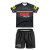 Panthers/Bulldogs Kids Custom Rugby Training Jersey Size 16-26