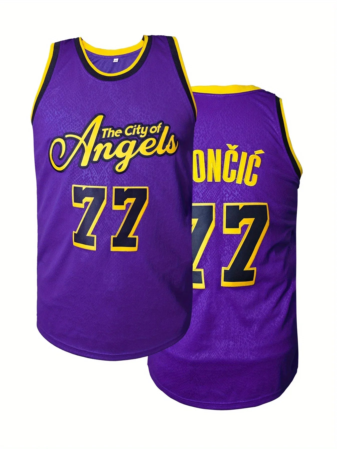 Men's #77 Los Angeles Performance Basketball Jersey