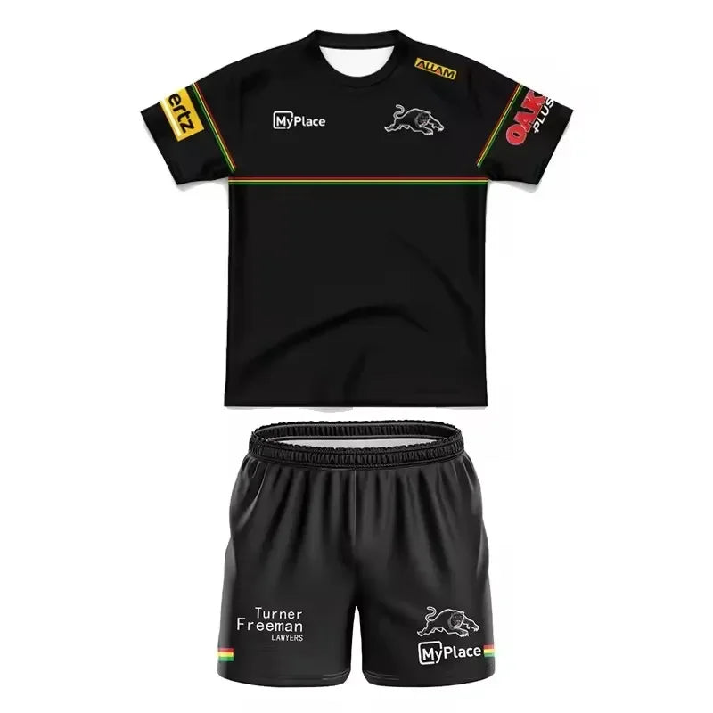 2025 Penrith Panthers Kids Customizable Rugby Jersey