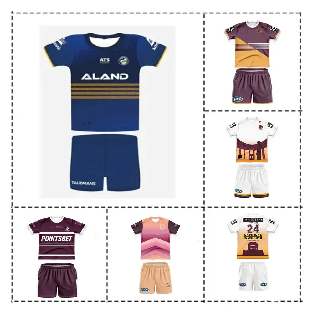 Sea Eagles Kids Unisex Rugby Jersey S-5XL