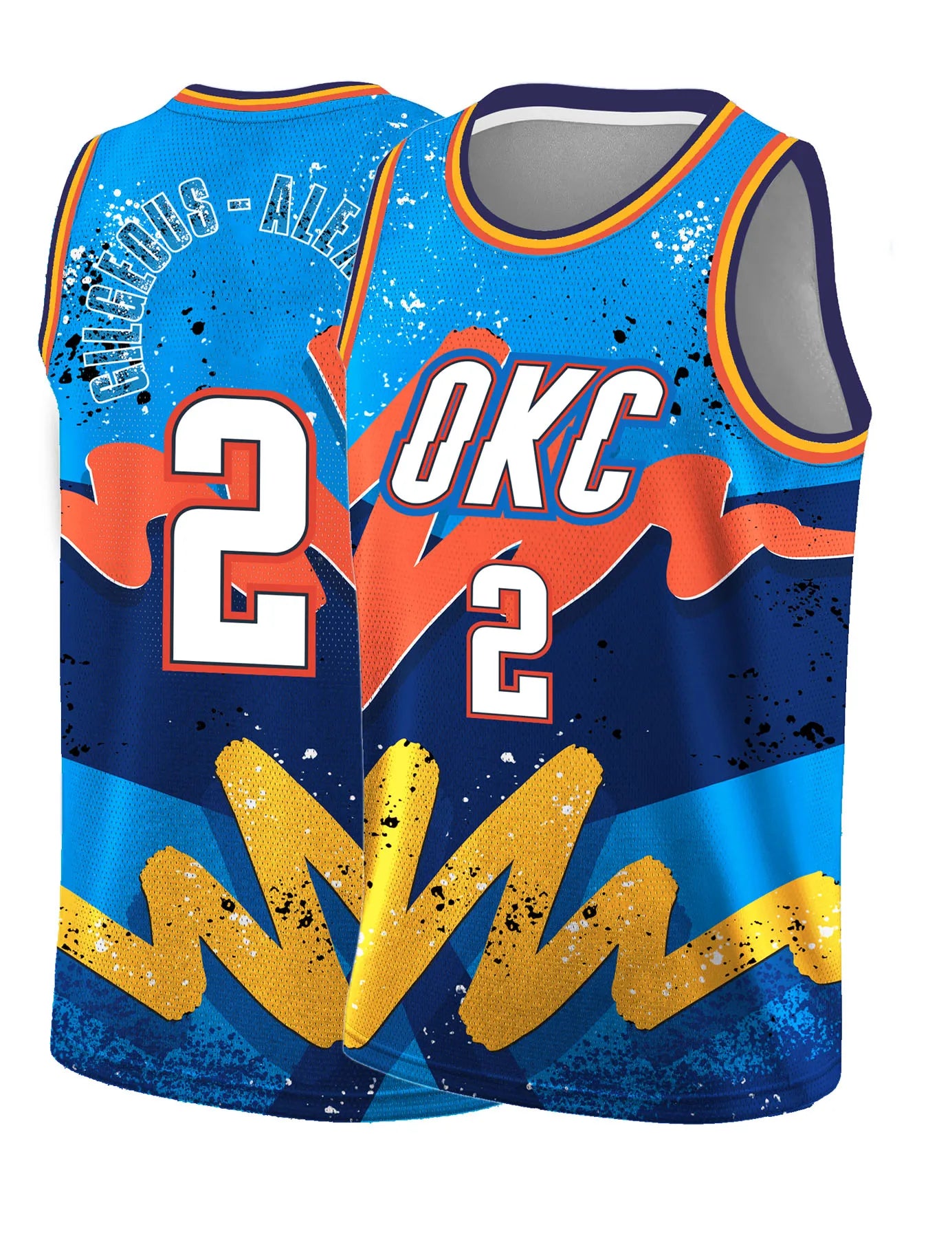 Men's Breathable Moisture-Wicking Basketball Jersey