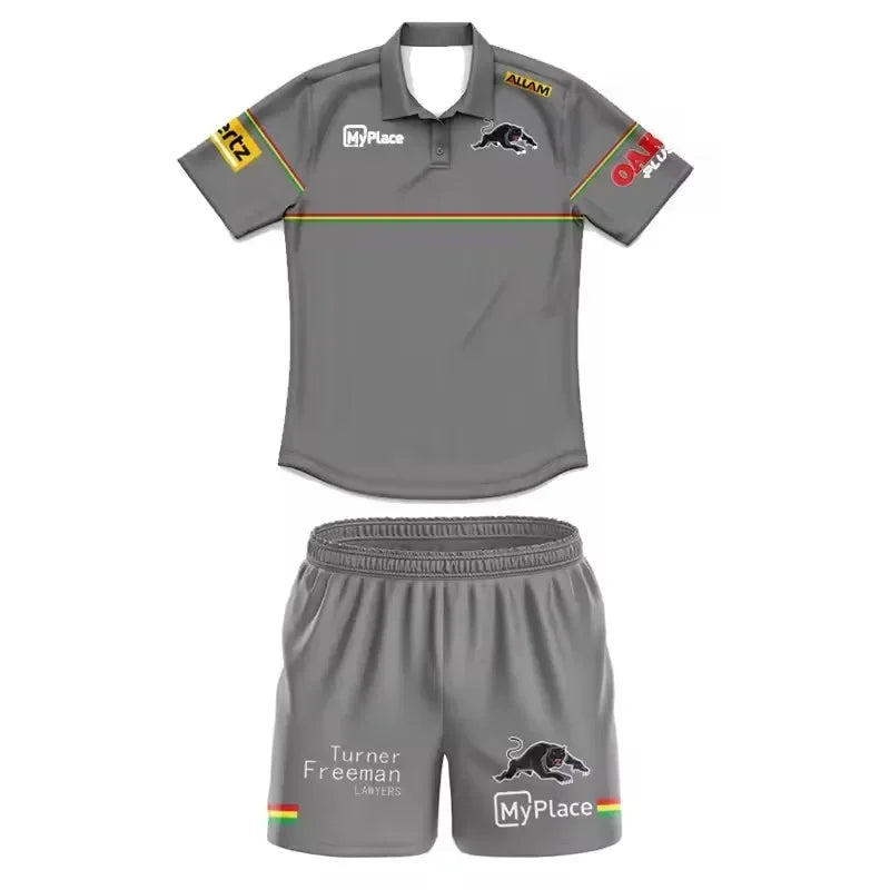 2025 Penrith Panthers Kids Home/Away Rugby Jersey - Custom Sizes 16-26
