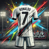 MINISOC Graffiti Ronaldo #7 Football Training Kit for Kids