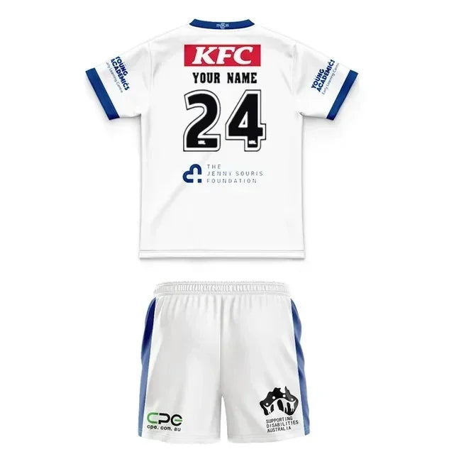 Customizable Panthers/Bulldogs Kids Training Rugby Jersey