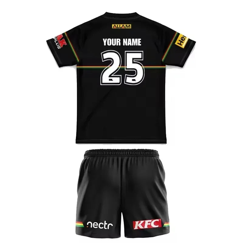 2025 Penrith Panthers Kids Custom Rugby Jersey