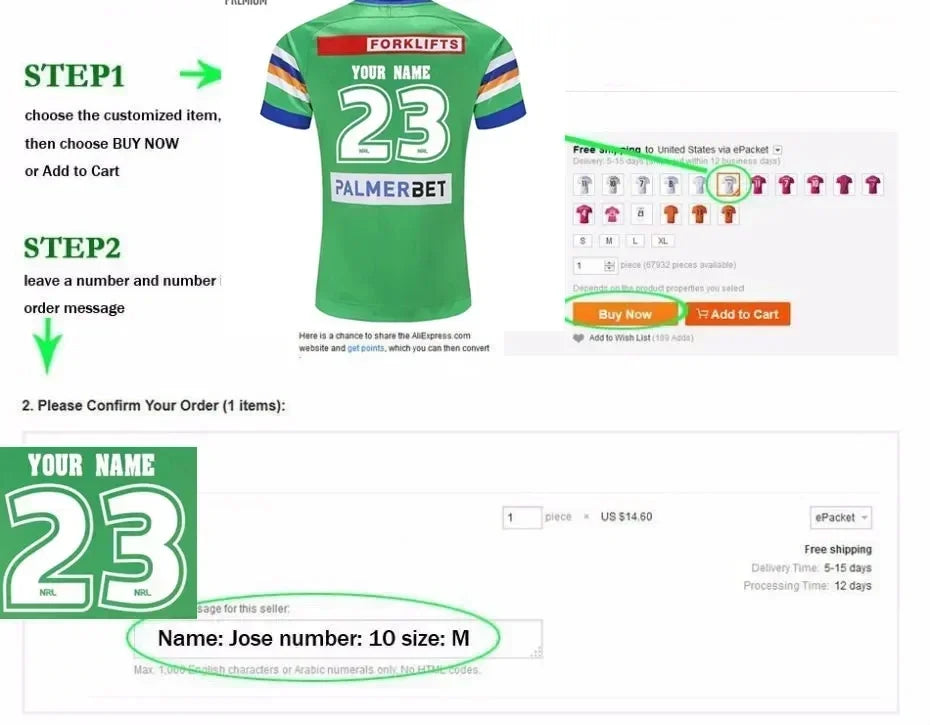 Sea Eagles Kids Rugby Jersey - Sizes S-5XL