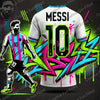 Street Graffiti Soccer Jersey - MESSI 10 Edition for All Ages
