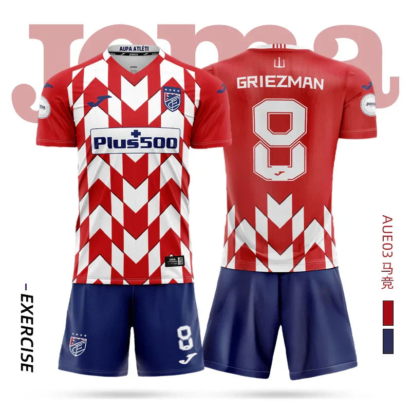 Homer Short-Sleeved Soccer Jersey and Shorts Set for Kids