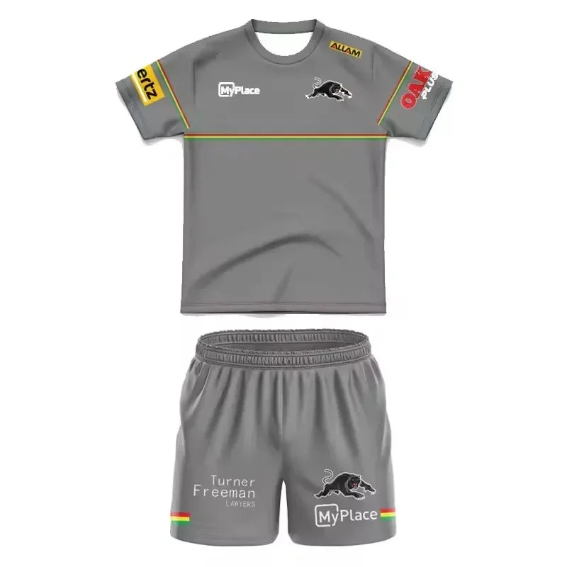 2025 Penrith Panthers Kids Customizable Rugby Jersey