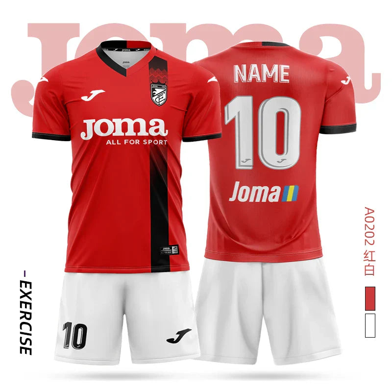Homer Kids Soccer Jersey & Shorts Training Set