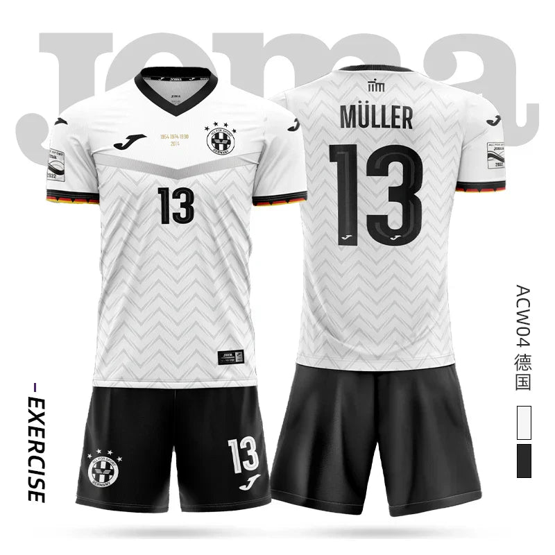 Homer Children's Soccer Jersey and Shorts Set