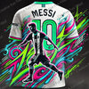Street Graffiti Soccer Jersey - MESSI 10 Edition