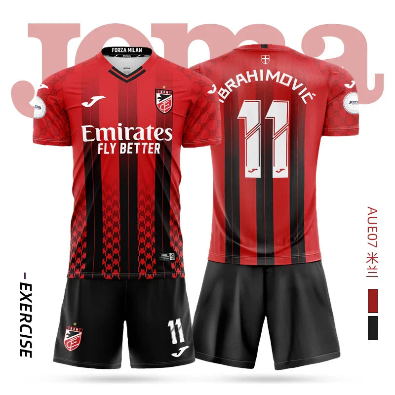 Homer Kids' Short-Sleeved Soccer Jersey and Shorts Set