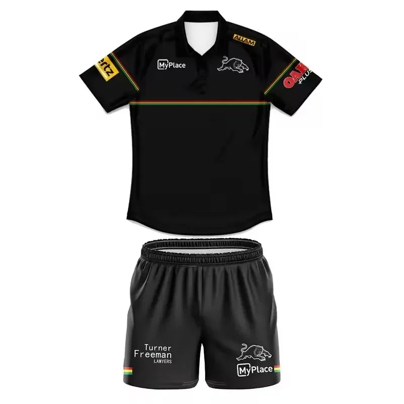 2025 Penrith Panthers Kids Custom Home/Away Rugby Jersey